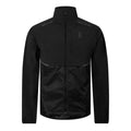 On Solid Patterned Front Zipper Pocket Rain Coat