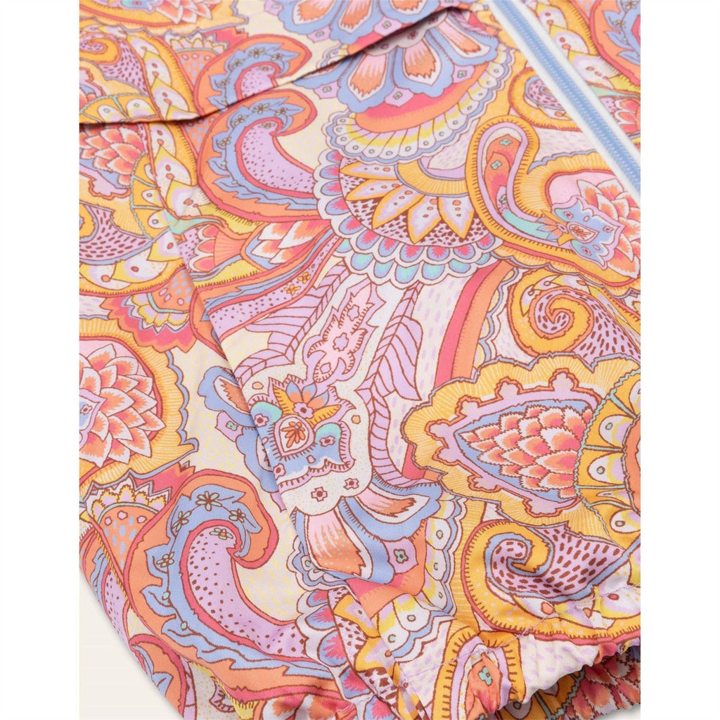 Oilily Waterproof Adjustable Hood Rain Anorak