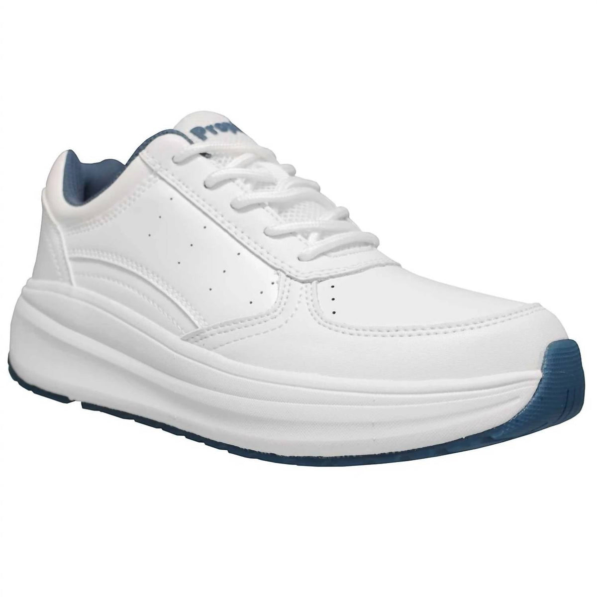 Women's Ultima Walking Shoes In White/denim