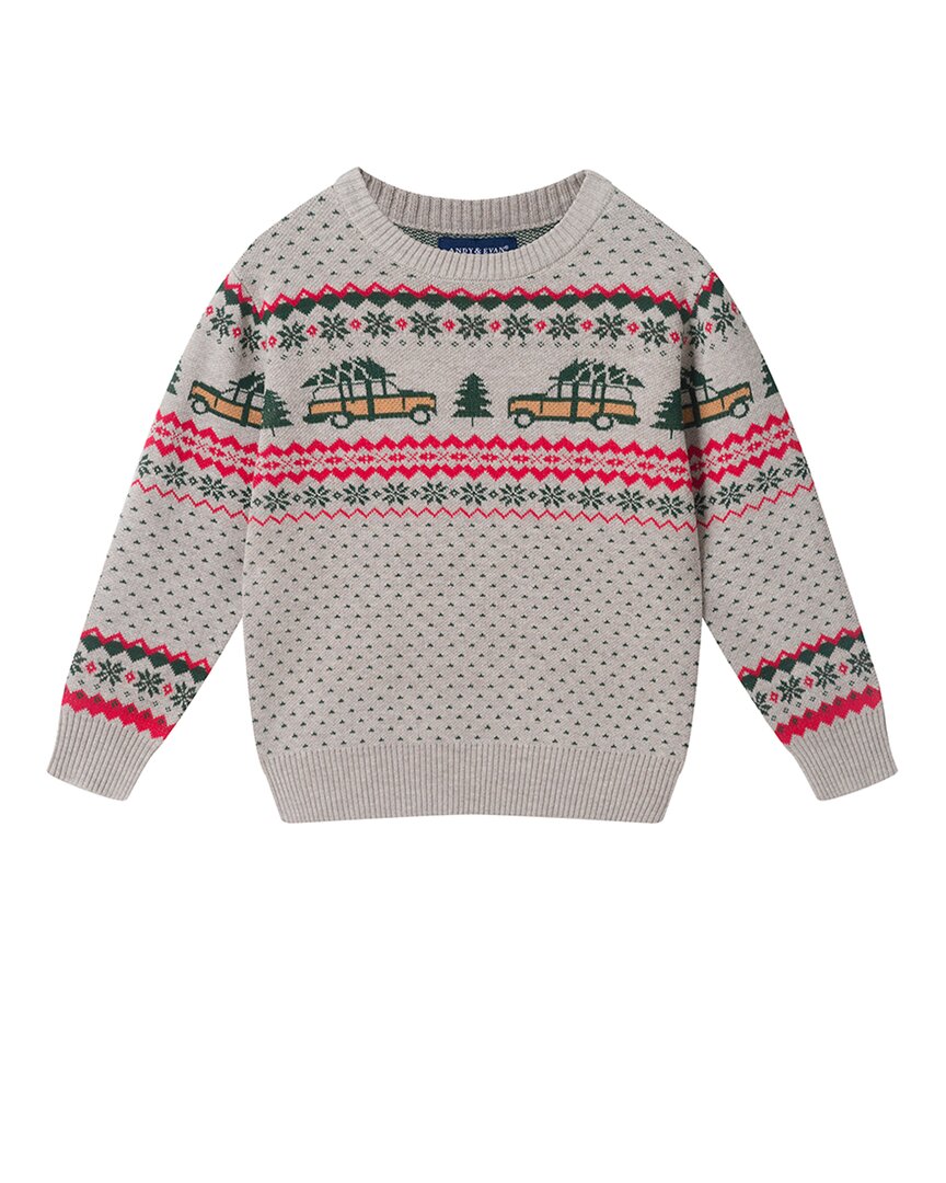 Andy & Evan Fairisle Holiday Themed Sweater