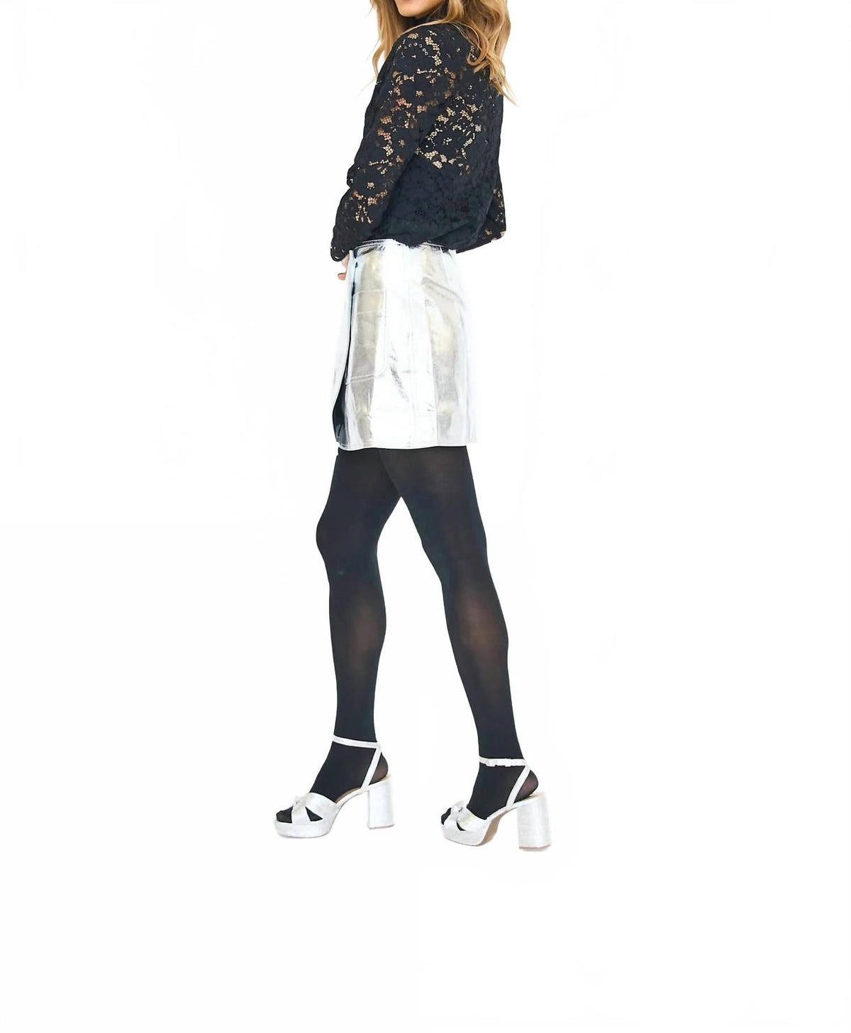 Thea Lace Top In Black