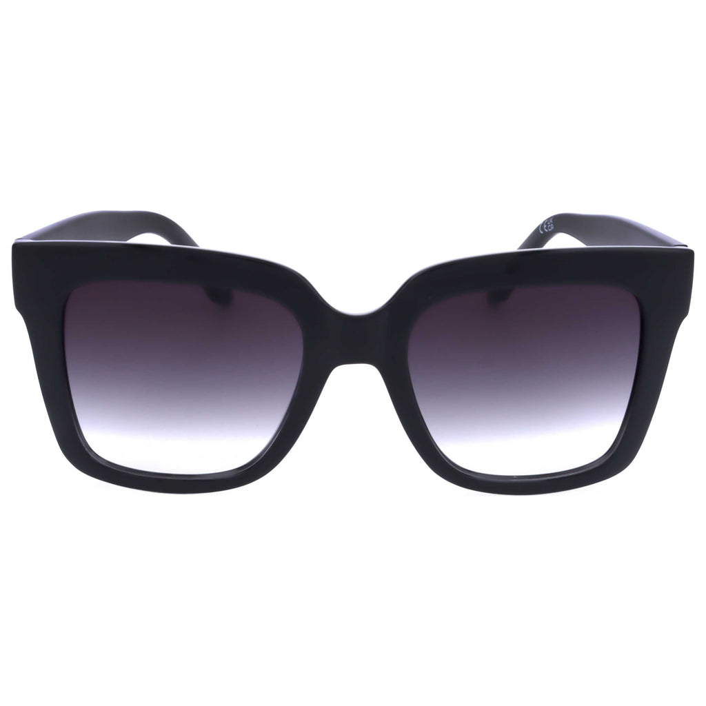 Quay Women's 58mm Black Sunglasses ICY-BLKFAD-58