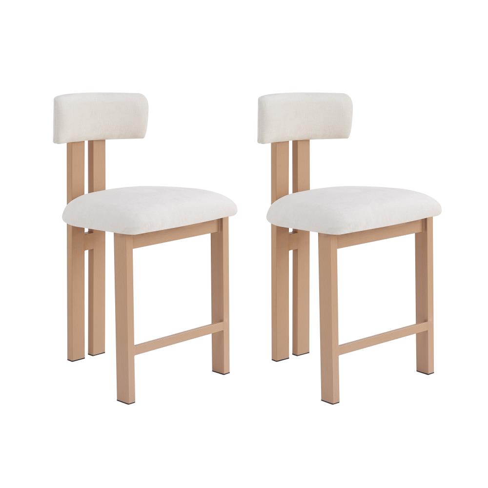 Modern Low-Back Counter Stools