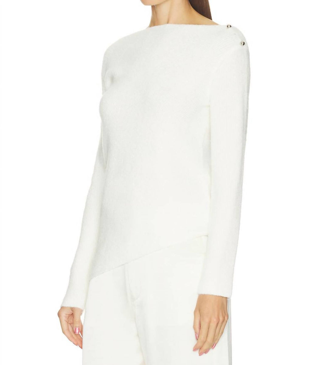 Jess Sweater In Ivory
