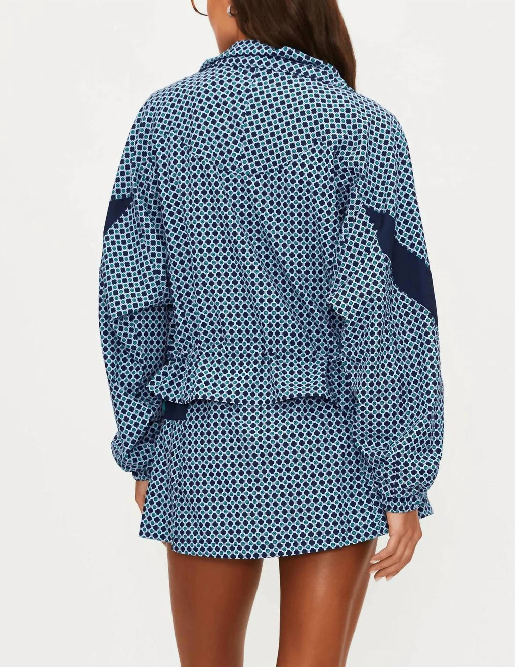 Casen Full Zip Jacket In Twilight Tides Geo