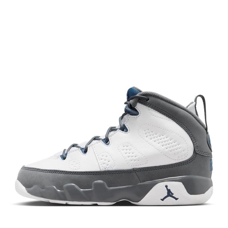 Jordan 9 Retro 'Flint Grey' (PS) - White/French Blue