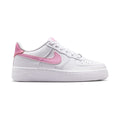 Nike Air Force 1 'White Pink Rise' Big Kids' Shoes