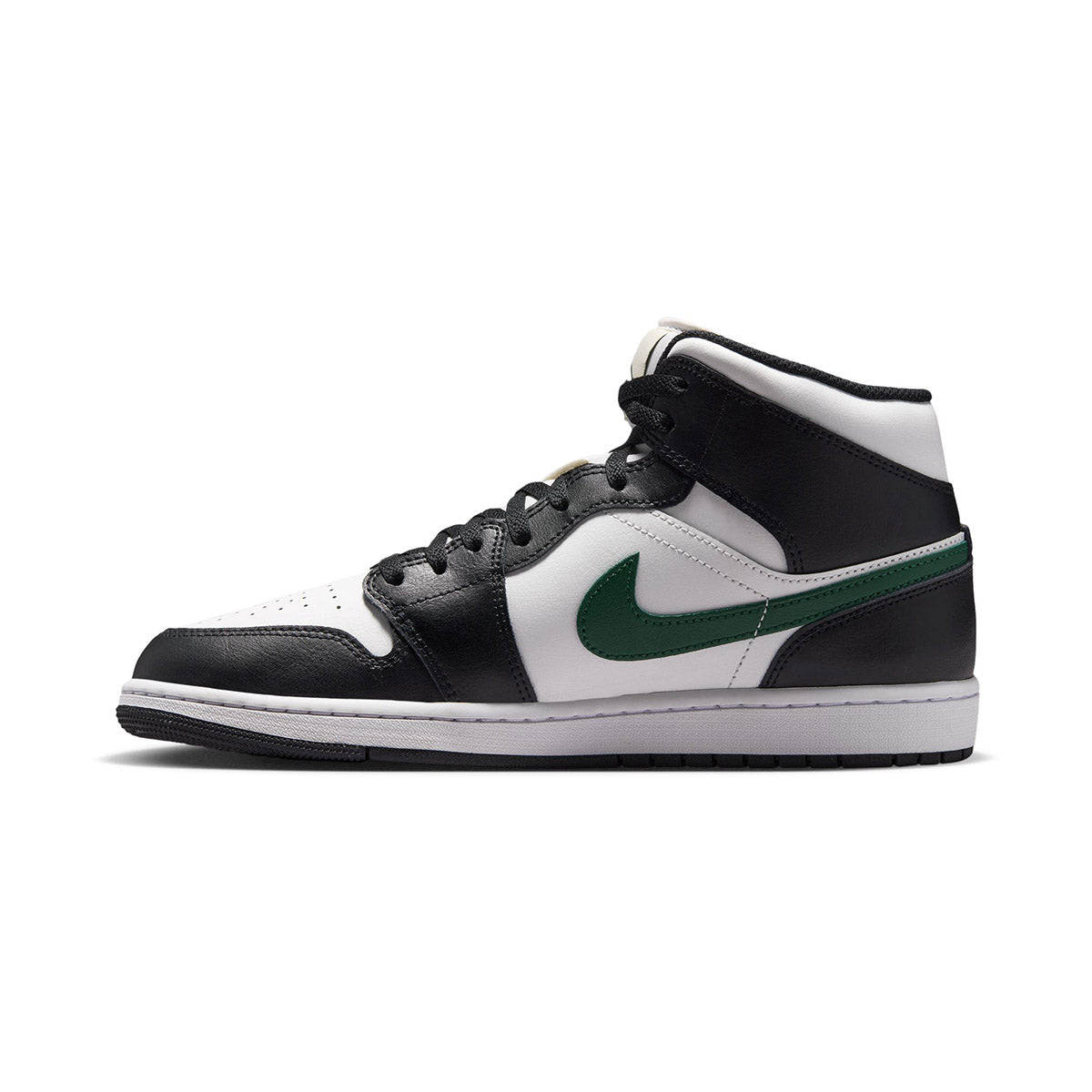 Air Jordan 1 Mid 'Black Gorge Green' Men's Shoes