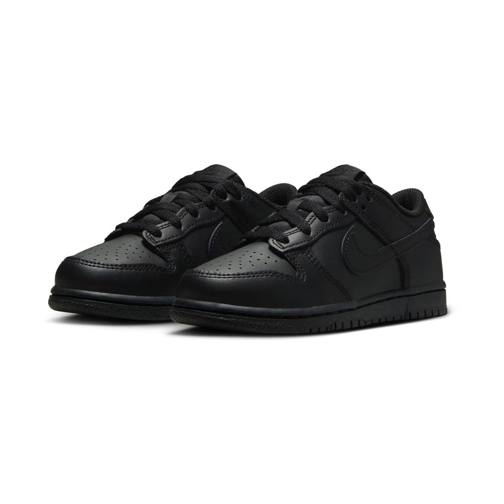 Nike Dunk Low 'Triple Black' Little Kids' Shoes