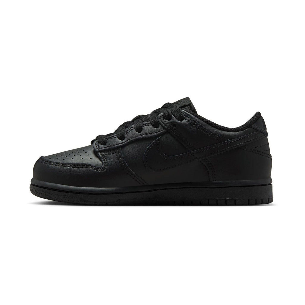 Nike Dunk Low 'Triple Black' Little Kids' Shoes