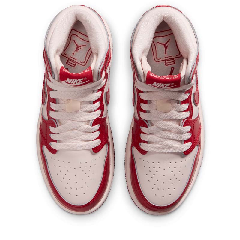 Jordan 1 Retro High OG 'Nails & Grails' (PS) - University Red/Metallic Silver