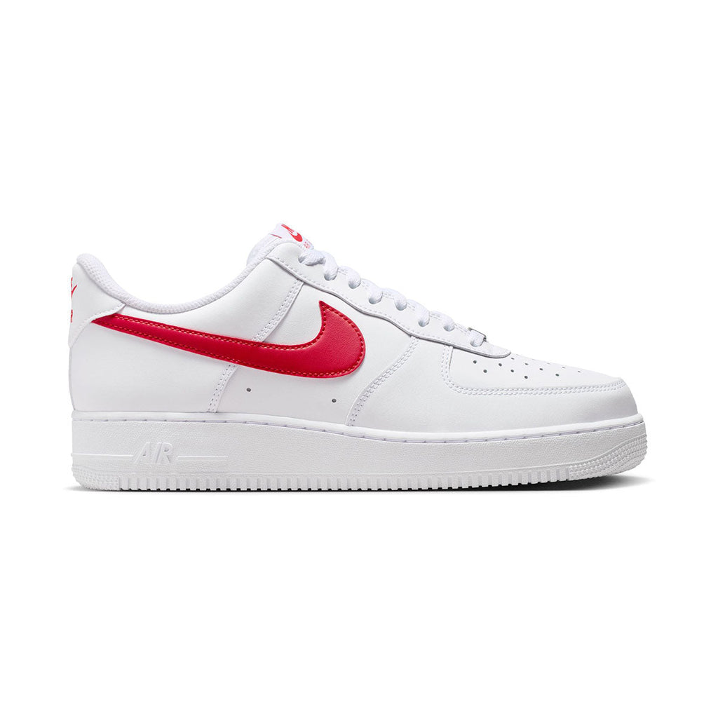 Nike Air Force 1 '07 'White University Red' Men's Shoes