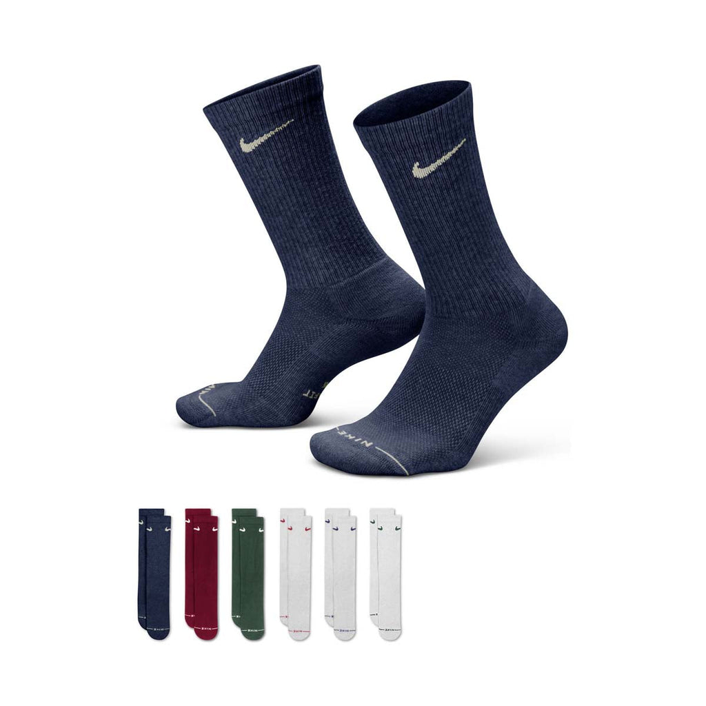 Nike Everyday Elevated Crew Socks (6 Pairs)