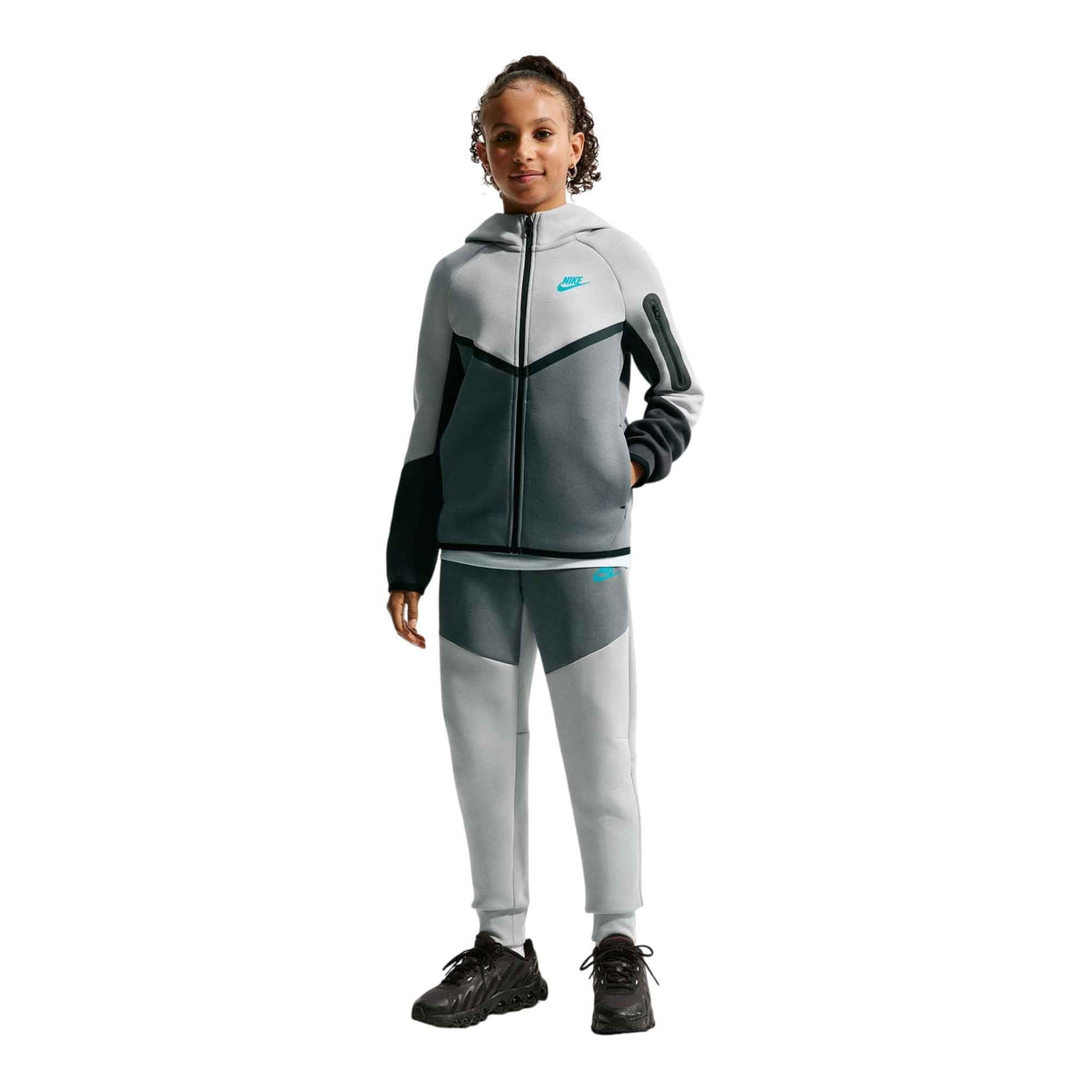 Nike Sportswear Tech Fleece Big Kids' Full-Zip Hoodie