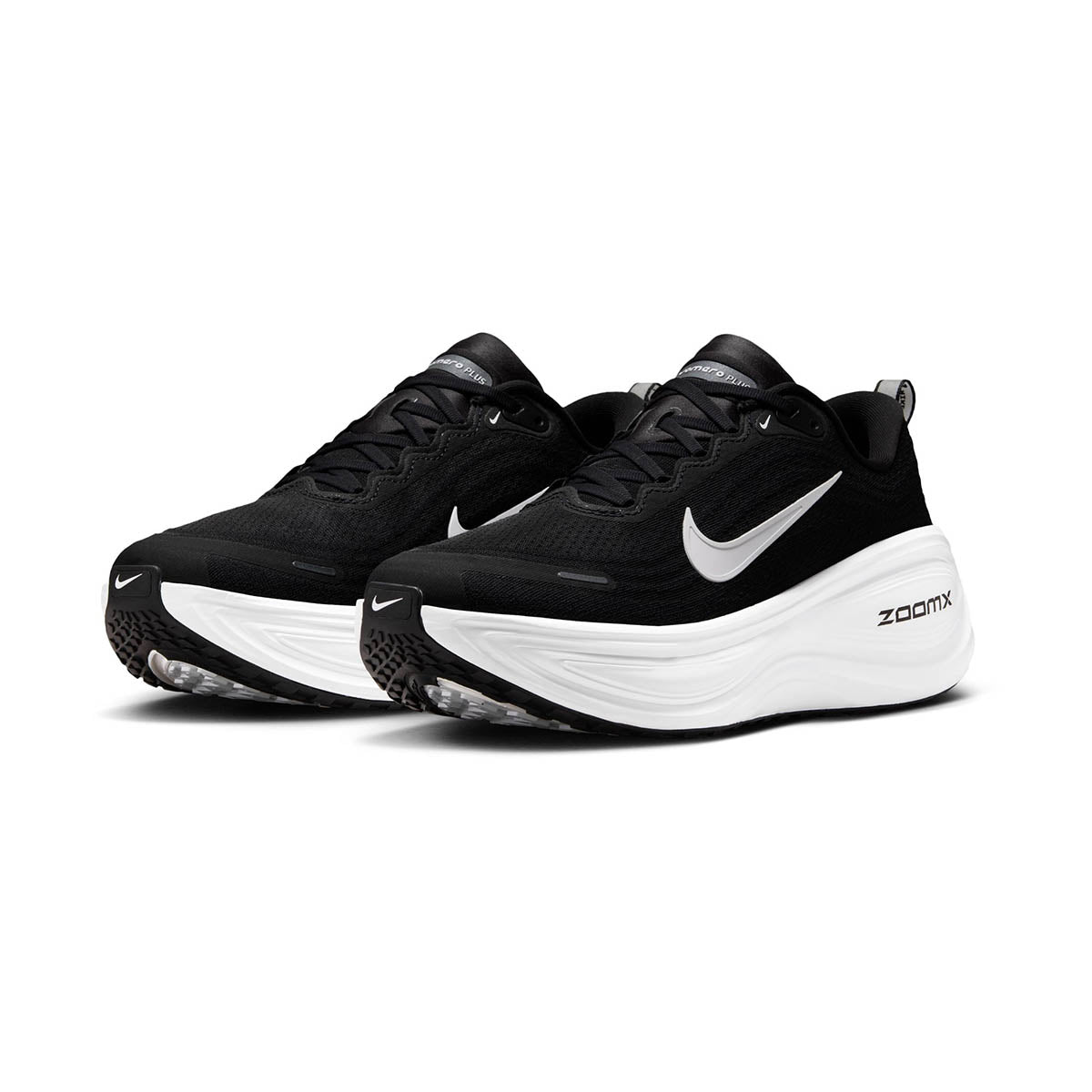 Nike Vomero Plus 'Black White' Men's Road Running Shoes