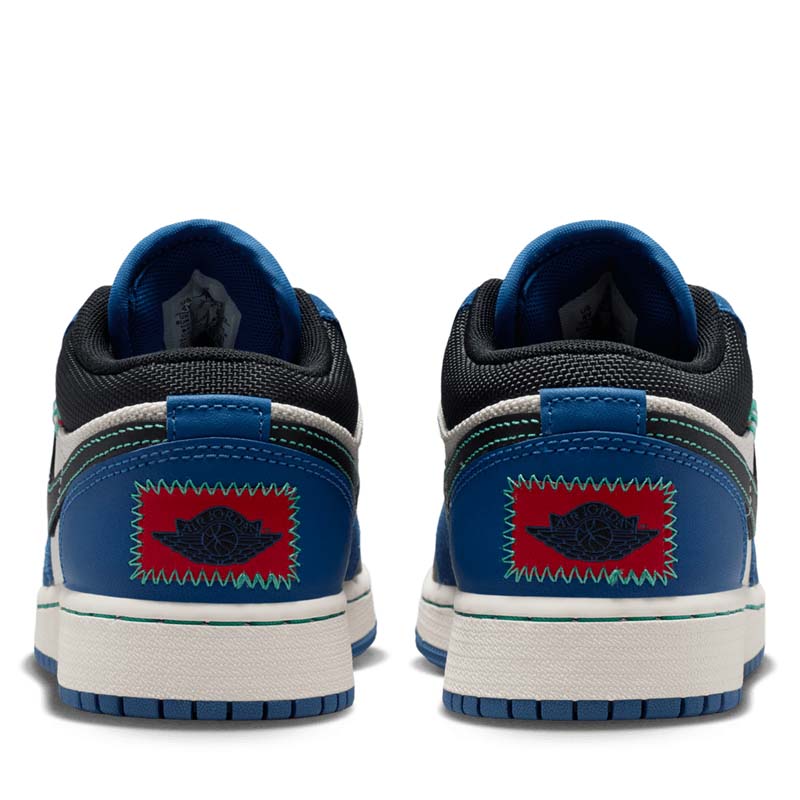 Air Jordan 1 Low SE (GS) - True Blue/Black