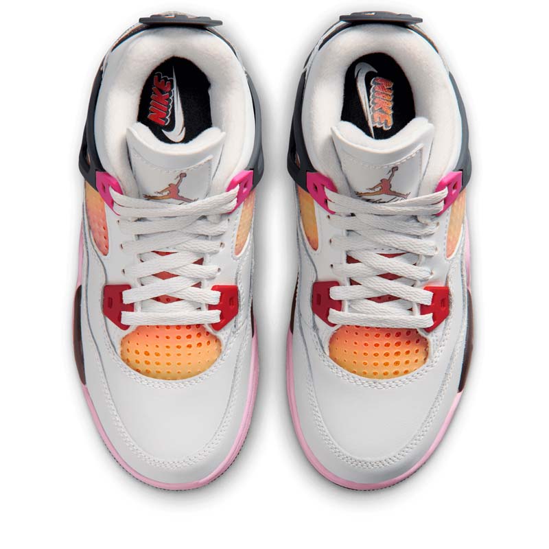 Jordan 4 Retro 'Comic' (PS) - Off White/Fire Pink