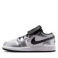 Air Jordan 1 Low SE (GS) - White/Metallic Silver