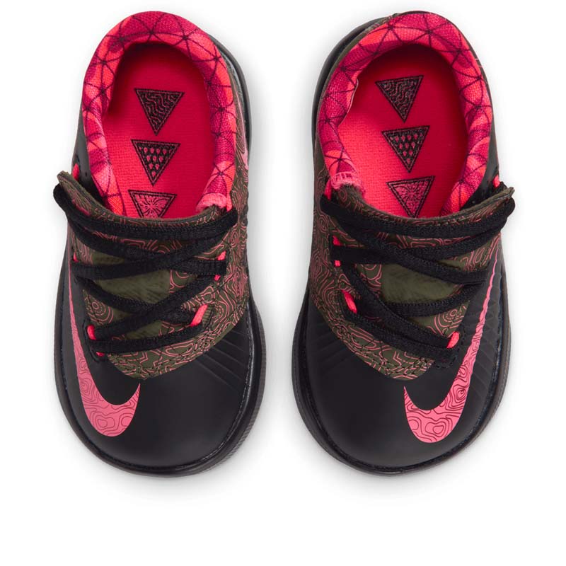 Nike KD 6 'Meteorology' (TD) - Black/Atomic Red