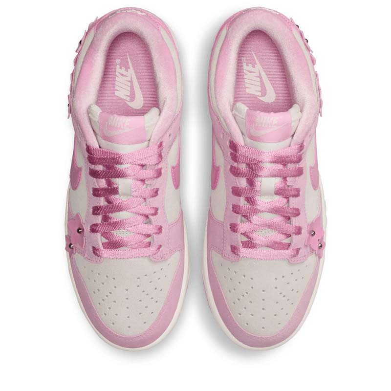 Women's Nike Dunk Low SE 'Pink Flowers' - Pink Rise/Sail
