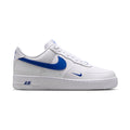 Nike Air Force 1 '07 'Carbon Fiber Swoosh White Game Royal' Men's Shoes