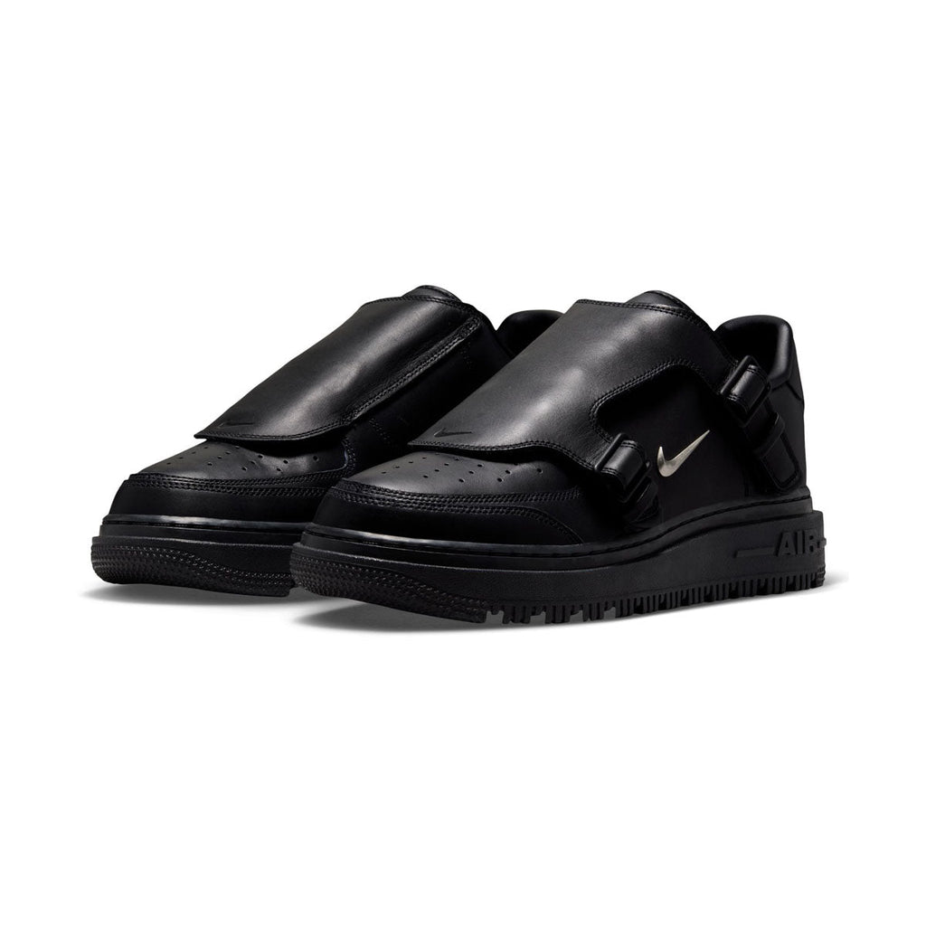 Nike Air Force 1 LX 'Black Metallic Silver' Men's Shoes