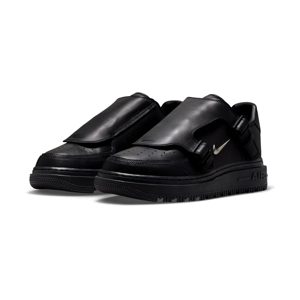 Nike Air Force 1 LX 'Black Metallic Silver' Men's Shoes