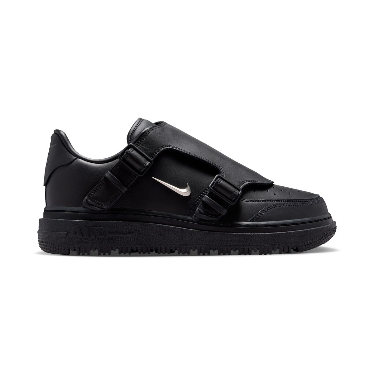 Nike Air Force 1 LX 'Black Metallic Silver' Men's Shoes