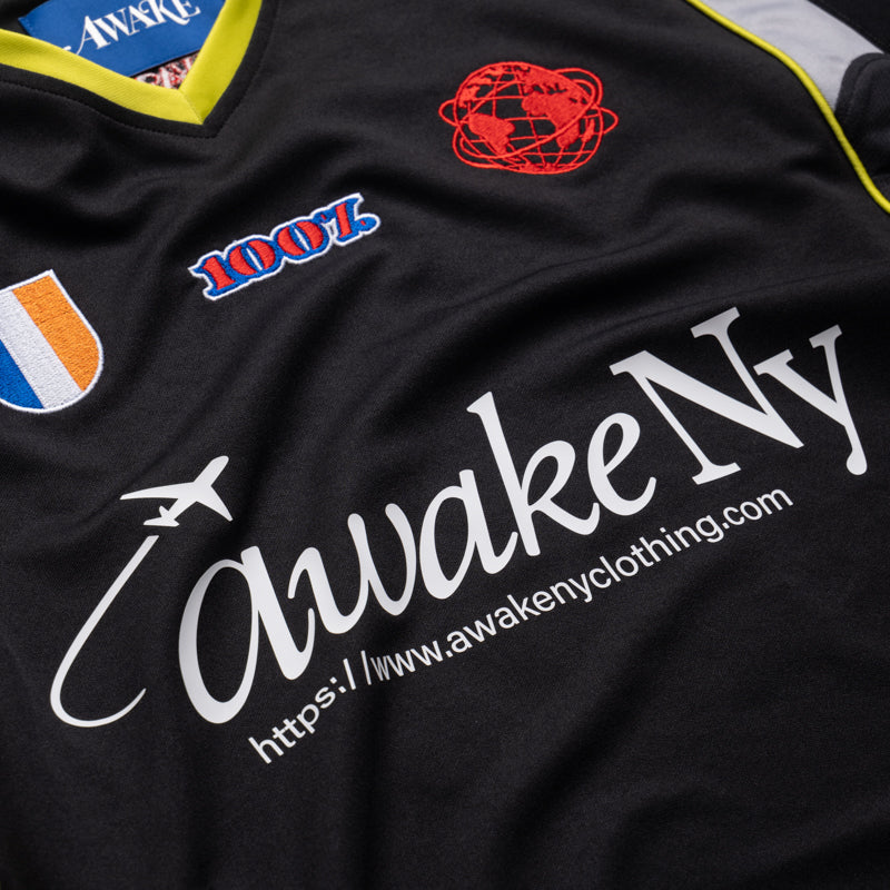 Awake NY Unisphere Warm Up Jersey - Black