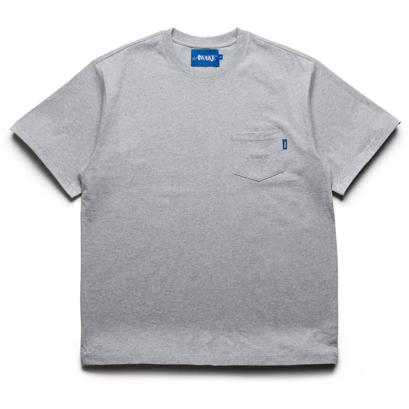 Awake NY Pocket Tee - Heather Grey