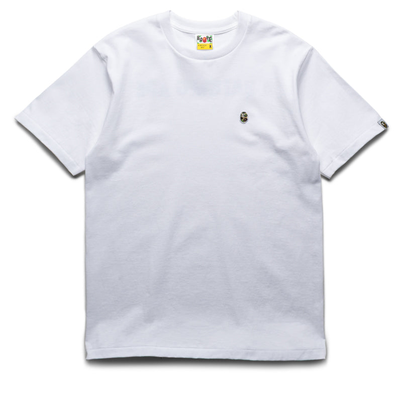 A Bathing Ape ABC Camo One Point Tee - White/Green