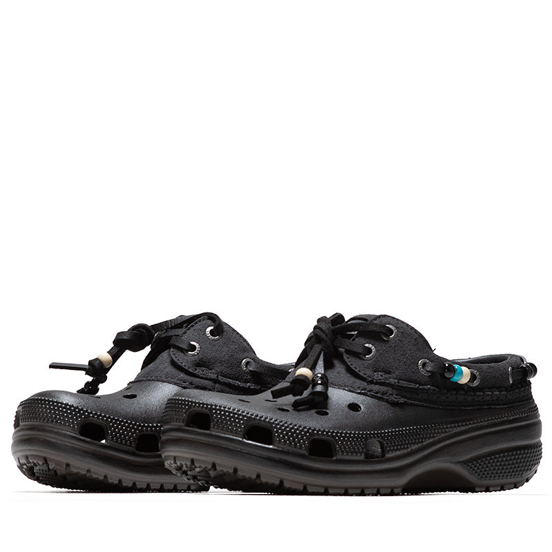 Crocs Classic Luxe Boat Shoe - Dark Cocoa