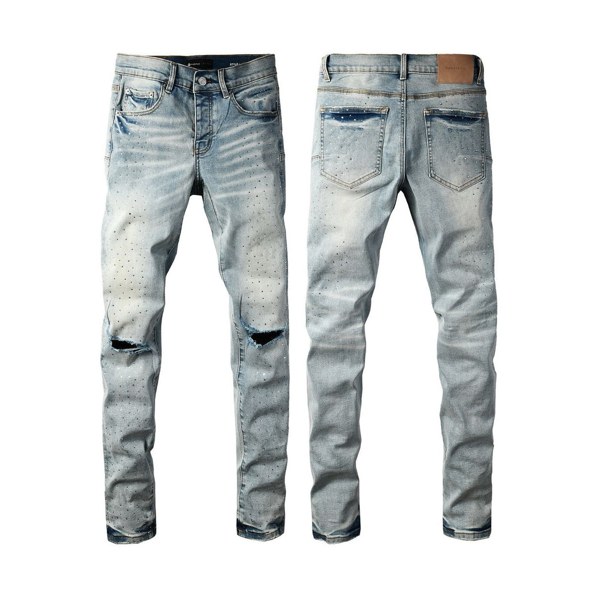 Purple jeans 37