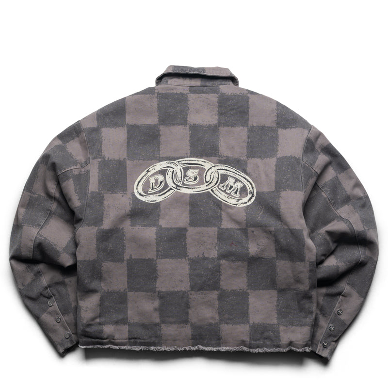 Diet Starts Monday Dylan Jacket - Checkered Grey
