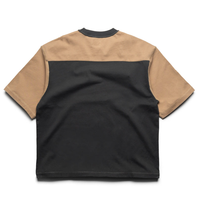 Diet Starts Monday Eagle Yoke Tee - Tan/Vintage Black