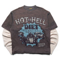 Diet Starts Monday Hot As Hell Tee - Vintage Black