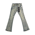Valabasas Light Blue Jean Logo Bling