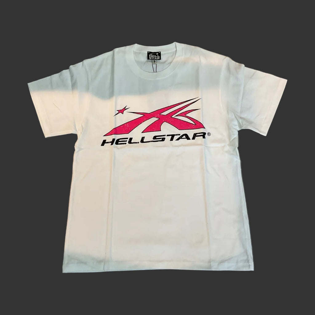 HELLSTAR Sports Core Gel Logo White pink