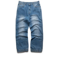 Homme Femme Ornament Denim - Blue