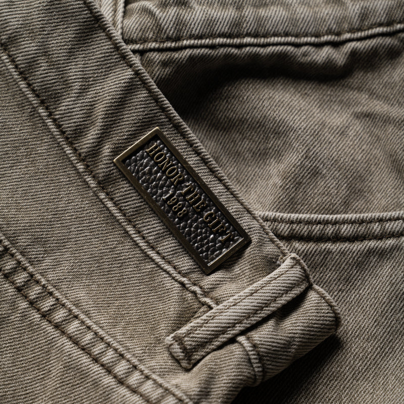 Honor The Gift Washed Twill Pant - Taupe