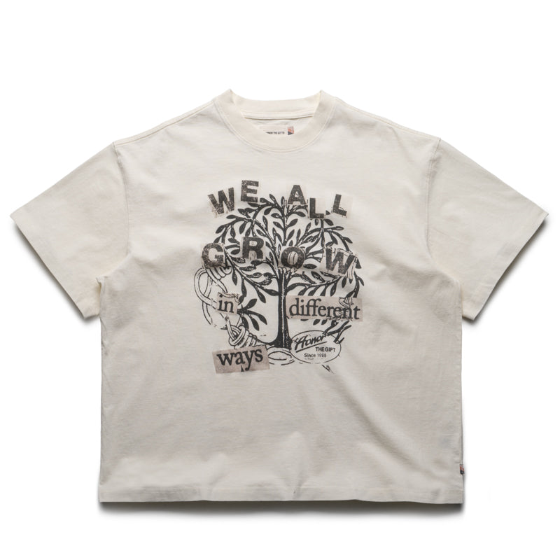 Honor The Gift We All Grow Tee - White