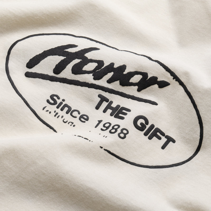 Honor The Gift Just Be L/S Tee - White