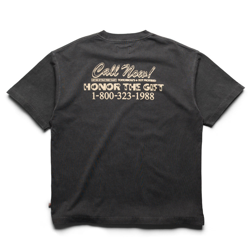 Honor The Gift Procastination Hotline Tee - Black