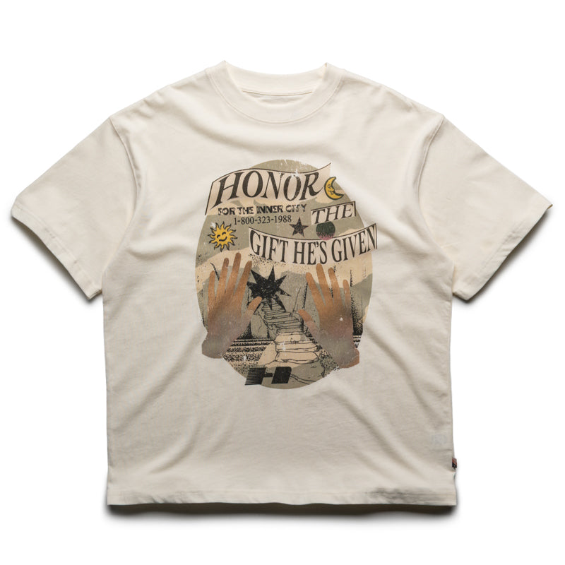 Honor The Gift Gift He's Given Tee - White