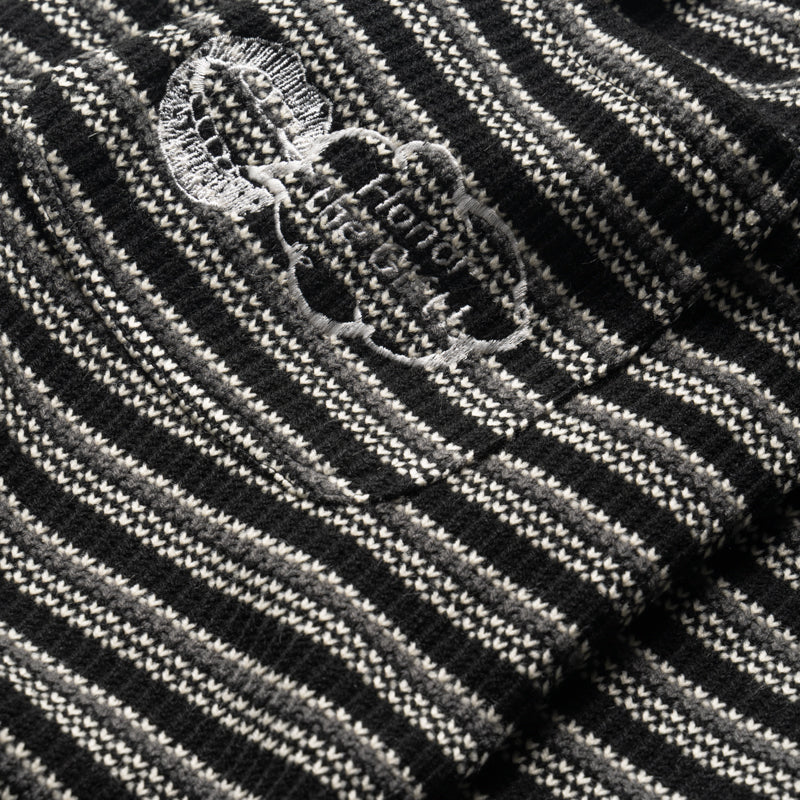 Honor The Gift Speak Striped Shorts - Black