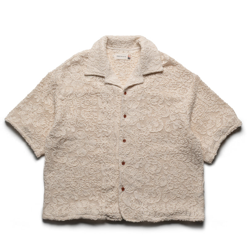 Honor The Gift Mind Maze Camp Shirt - Natural