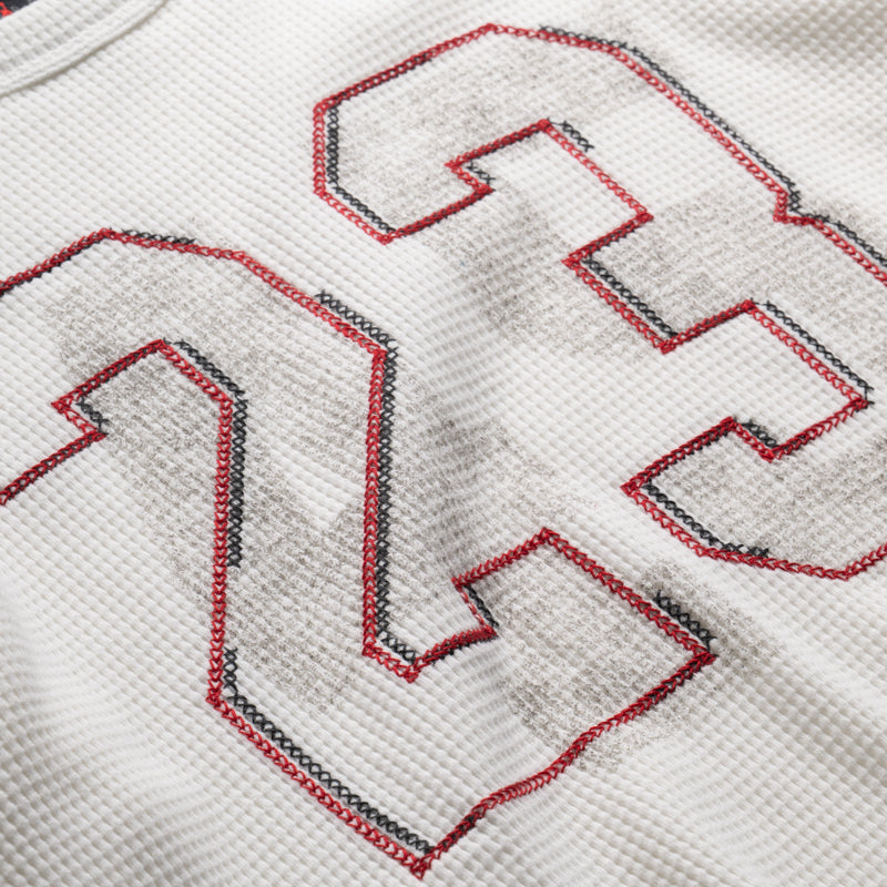 Jordan Thermal L/S Tee - Sail/Dark Team Red
