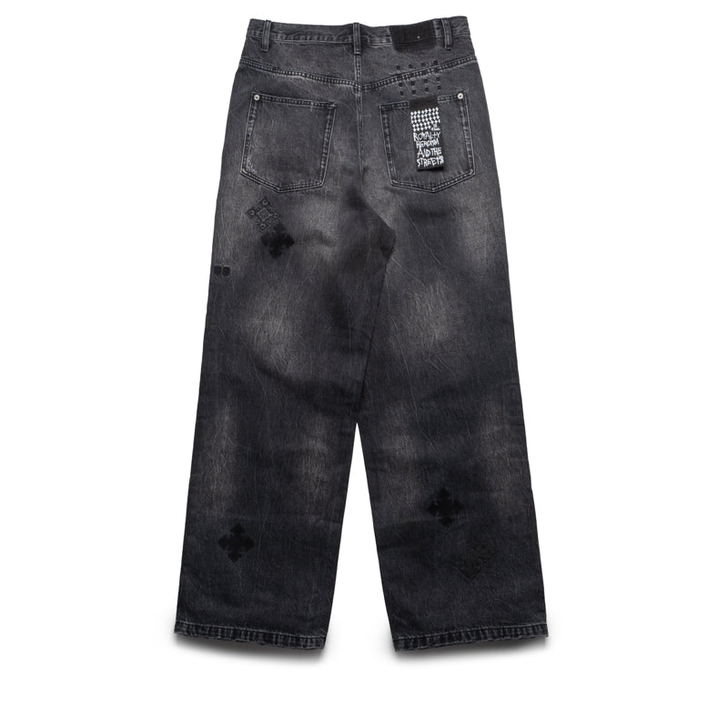 Ksubi Maxx Blakk Metal Kraftwerk Denim Pant - Black