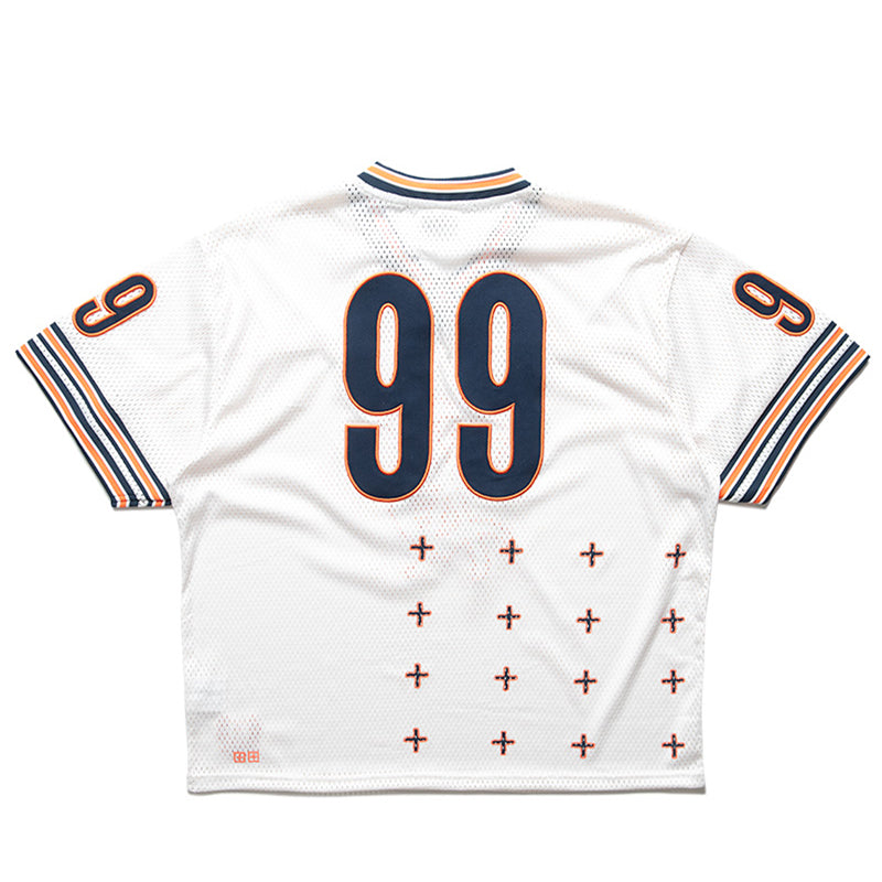 Ksubi Bolter Mesh Duke Jersey - Ecru