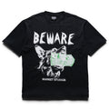 Market Beware My Income Tee - Washed Black